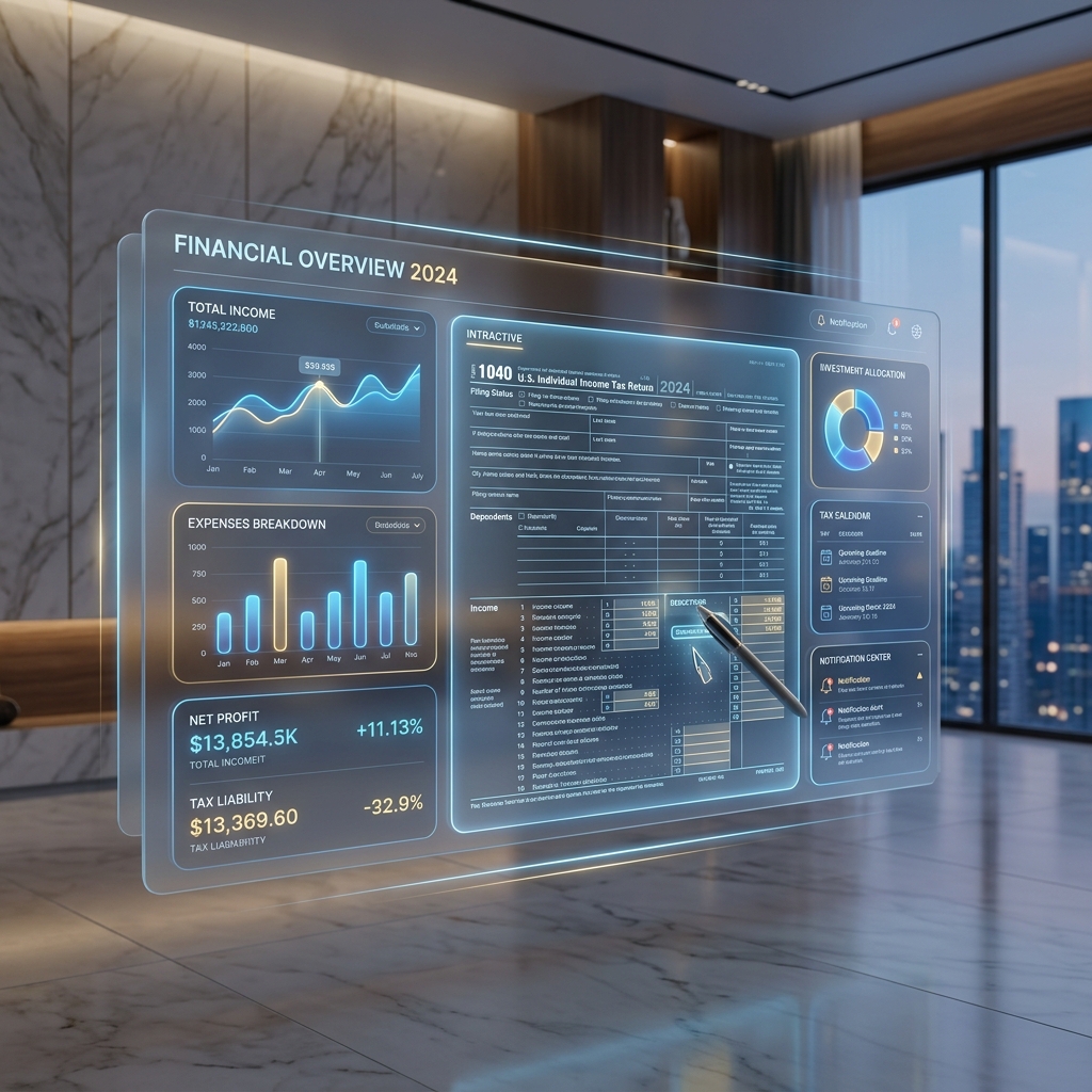 Dashboard Interface Simulation